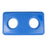 Slim Jim - Recycle Bin Lid 2.8 X 11.3 X 20.4 Inch, Blue, Plastic, Rectangular, Canopy, Snap-On - FG269288BLUE