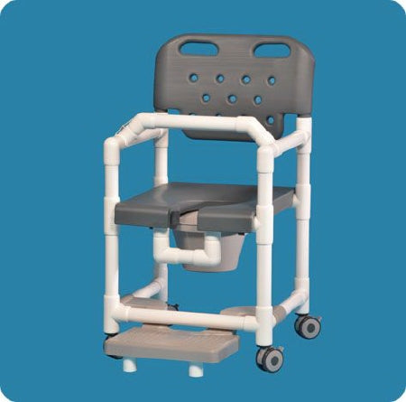 IPU Elite Commode / Shower Chair With Backrest - ELT817 P FRLB R