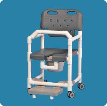 Elite - Commode / Shower Chair With Backrest - ELT817 P FRLB R