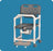 Elite - Commode / Shower Chair With Backrest - ELT817 P FRLB R
