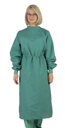 Medline - Surgical Gown with Towel Large Jade Green Sterile Reusable - 606MJSL