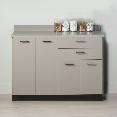 Quick Care - Base Cabinet Floor Standing Laminate 2 Drawers 2 Shelves - 8048-0GR-1NT-2NT-5C