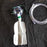 Med-Tech Resources NonRebreather Oxygen Mask Elongated Style Pediatric User One Size Fits Most Adjustable Elastic Head Strap - TR-25158-50