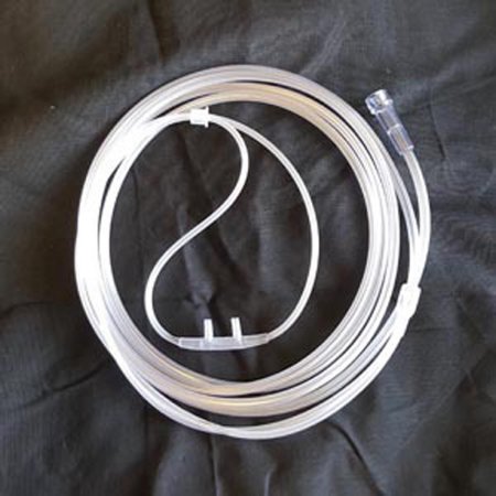 Med-Tech Resources SuperSoft Nasal Cannula Low Flow Pediatric Straight Prong / Non-flared Tip - TR-24101-50