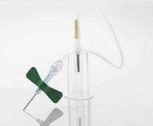 Vacuette - VACUETTE Blood Collection Set with Holder 21 Gauge 3/4 Inch Needle Length Safety Needle 12 Inch Tubing Sterile - 450160