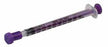 Cardinal Monoject Oral Medication Syringe 1 mL Bulk Pack Oral Tip Without Safety - 8881901014