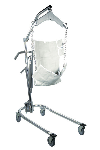 Drive Medical Hydraulic Deluxe Chrome-Plated Patient Lift
