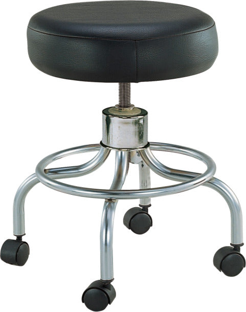 Drive Medical Revolving, Adjustable-Height Stool "Black" - 13034