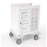Market Lab Inc Mobile Cabinet 18 X 26 X 37 Inch 4 Drawers - 6938