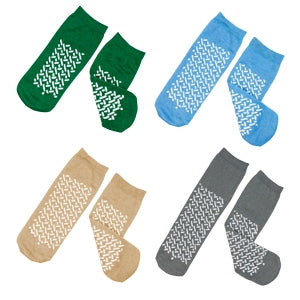 Dynarex - Fall Management Slipper Socks X-Large Beige Above the Ankle - 2193