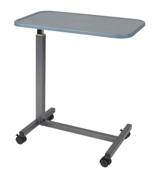 Drive Medical Overbed Table, Plastic Top