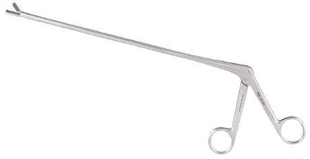 Miltex Miltex Uterine Biopsy Forceps Kevorkian-Younge 9-1/2 Inch OR Grade Stainless Steel (German) NonSterile NonLocking Finger Ring Handle Straight 3.5 X 8 mm Rectangular Bite w/Teeth on Lower Jaw - 30-1482
