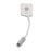 Natus - EMG Adhesive Electrode with Leadwire 4 X 7 mm Recording Area X 3 Inch Lead Length Silver / Silver Chloride NonSterile Square Tab Tip Disposable - 9013L0203