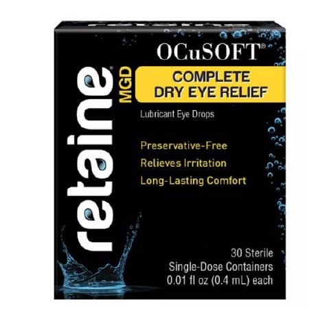Ocusoft OCuSOFT Retaine Eye Lubricant 0.01 oz. Eye Drops - 1571891730