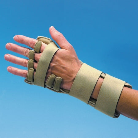 Comforter - Wrist Splint Fabric / Metal / Neoprene Right Hand Beige Small - 929286