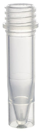 Micrewtube - Microcentrifuge Tube Skirted Bottom Plain 12.8 X 44 mm 1.5 mL Without Color Coding Screw Cap Polypropylene Tube - T341-4TLST