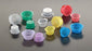 Vacucap T402 Series - Tube Closure LDPE Flanged Plug Cap Yellow 13 mm For 13 mm Blood Collection and Culture Tubes NonSterile - T402-13Y
