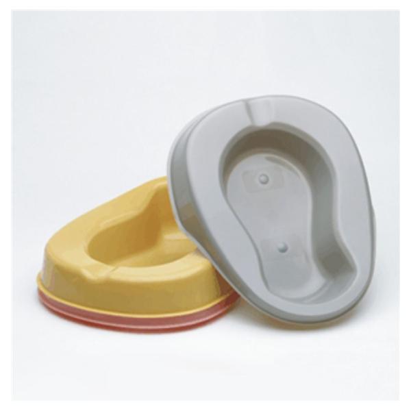 Medegen Medical Products, Bedpan Commode 1.7Qt Dusty Rose Polypropylene With Skirt Ea, 50 Ea/Ca - H111-10