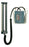 W.A. Baum Baumanometer Aneroid Sphygmomanometer Wall Mount 2-Tube Child, Small Adult Size Arm - 851