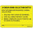 Precision Dynamics MedVision Pre-Printed Label Laboratory Use 24 Hr Urine Collection Bottle Yellow 2 X 2-15/16 Inch - V08SY5760