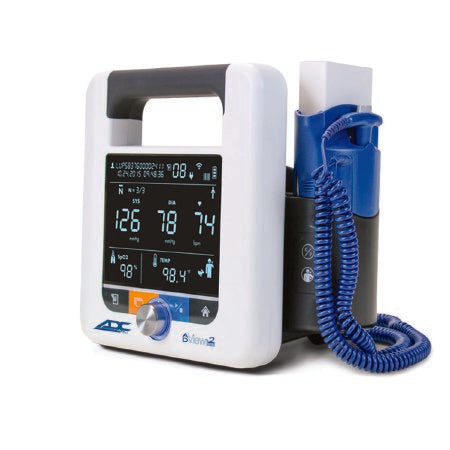Adview - Blood Pressure Monitoring Unit with Temperature Clock Face Aneroid AC Power / Battery Operated - 9005BPTO
