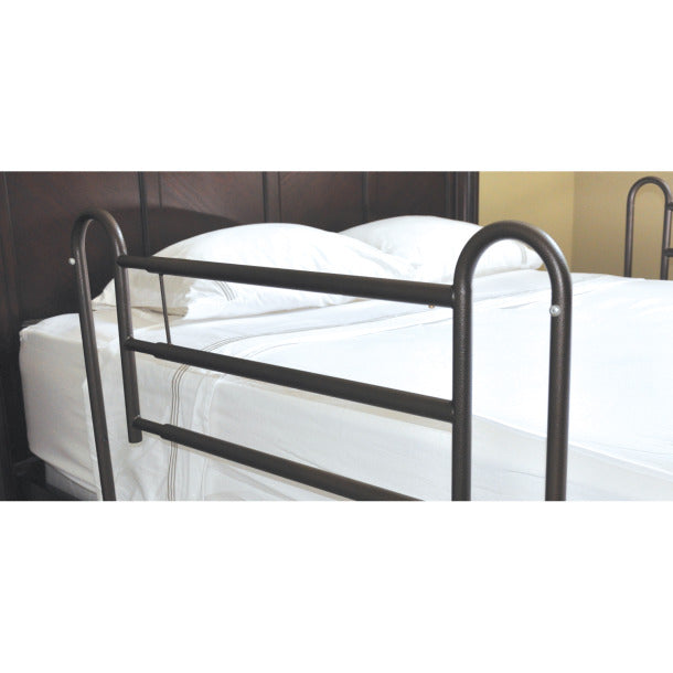Drive Medical Tool-Free Adjustable Length Home-Style Bed Rail