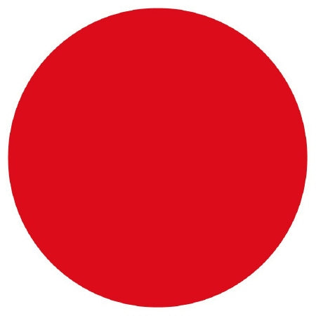 United Ad Label WorkSafe Color Coded Label Multipurpose Label Without Legend Red 3/4 X 3/4 Inch - ULDT129