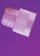 Stockwell Scientific Test Tube / Vial Closure LDPE Hollow Top Plug Cap Lavender 12 mm For 12 mm Test Tube and Vial - 8565L