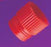 Stockwell Scientific Test Tube / Vial Closure LDPE Hollow Top Plug Cap Orange 12 mm For 12 mm Test Tube and Vial - 8565O