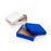Caplugs SB Series Slide Storage / Mailing Box Blue 25 Slides - 258-5811-B10
