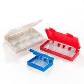 Caplugs HS2L Series Slide Storage Box Red 100 Slides - 258-6188-R30