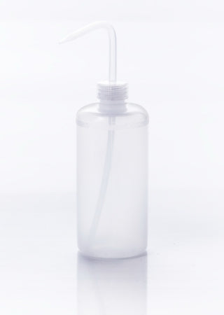 Bel-Art Products Wash Bottle Narrow Mouth Low Density Polyethylene with Polypropylene Cap 500 mL - 116150500