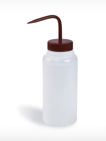 Bel-Art Products Wash Bottle Wide Mouth Low Density Polyethylene with Polypropylene Cap 500 mL - 116460617