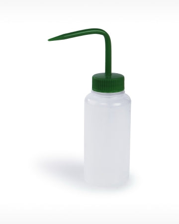 Bel-Art Products Wash Bottle Wide Mouth Low Density Polyethylene with Polypropylene Cap 250 mL - 11628-0250