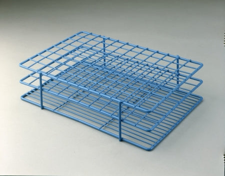 Bel-Art Products Poxygrid Test Tube Rack 96 Place 16 mm - 17 mm TubeSize Blue 64 X 170 X 242 mm - 18765-0001