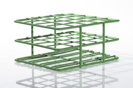 Bel-Art Products Poxygrid Test Tube Rack 20 Place 18 mm - 20 mm Tube Size Green 62 X 108 X 125 mm - 18788-2000
