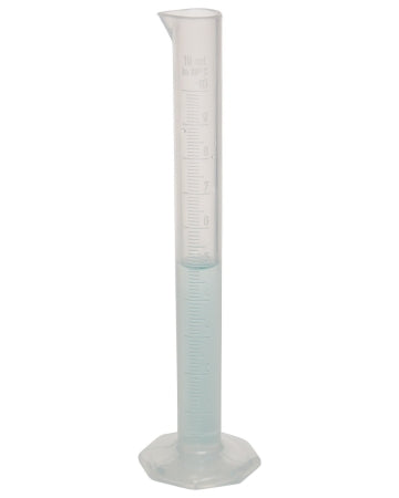 Bel-Art Products Graduated Cylinder Octagonal Base Polypropylene 10 mL - 28452-0000