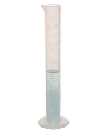 Bel-Art Products Graduated Cylinder Octagonal Base Polypropylene 50 mL - 28454-0000