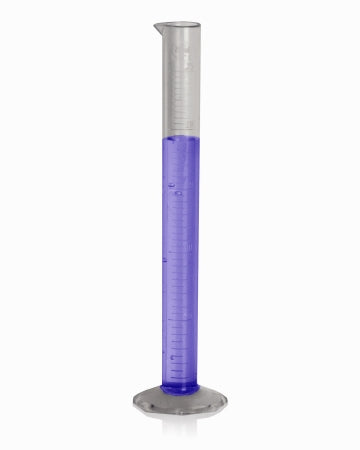 Bel-Art Products Graduated Cylinder Octagonal Base TPX Polymethylpentene 25 mL - 28691-0000