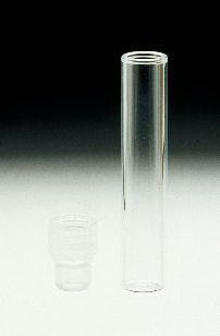 VWR - Shell Vial Closure Borosilicate Glass Snap Cap Clear 8 X 40 mm For Waters Autosamplers - 66015-702