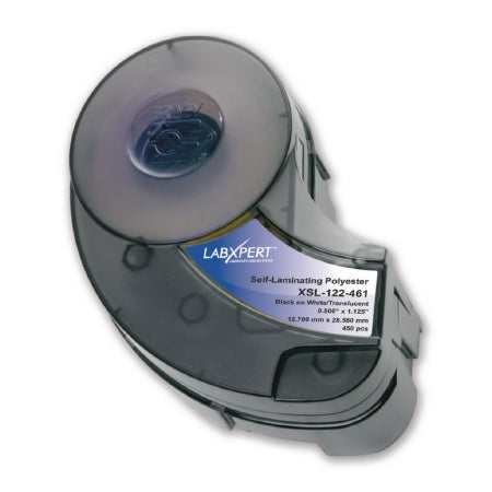 LABXPERT - Pre-Printed Label Advisory Label Red Paper Stat Black Alert Label 1/2 X 1.125 Inch - 89005-250