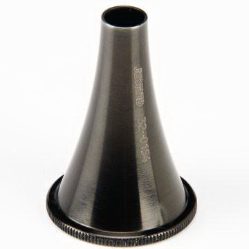 Jedmed Instrument Company - Ear Speculum Tip Round Tip Size 3 Ebonized 5 mm Reusable - 32-0153
