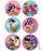 Disney - 75 per Unit Justice League Girls Sticker - 1583P
