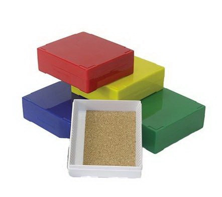 Azer Scientific Slide Storage Box 25 Slides, Blue - ES3250