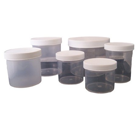 Azer Scientific - Lab Storage Container Pathology Container Polypropylene 480 mL (16 oz.) - ES60480