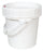 Azer Scientific Prefilled Formalin Container Polyethylene Screw Cap 2,366 mL Fill in 1.25 Gallon (160 0z.) NonSterile - PFNBF-1.25G
