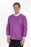 Valumax International Lab Jacket Valumax Extra-Safe Violet Purple X-Small Hip Length Limited Reuse - 3630VPXS