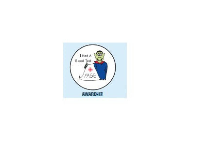 Shamrock Scientific 150 Per Unit The Count Sticker - AWARD-17