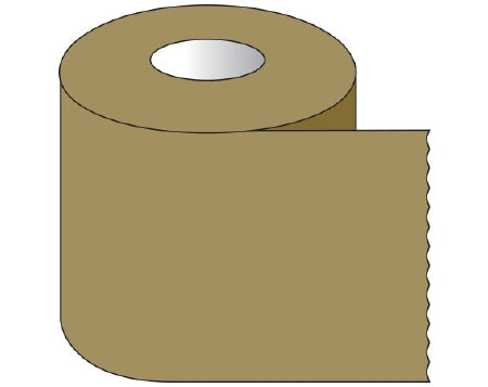 Shamrock - Blank Label Tape Multipurpose Label Gold Tape 1 X 500 Inch - ST-10-18