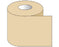 Shamrock Scientific Shamrock Blank Label Tape Multipurpose Label Without Legend Tan 1 X 500 Inch - ST-10-8